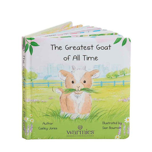 The Greatest Goat of All Time Board Book - Warmies