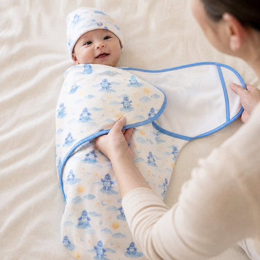 Trex Swaddle & Beanie Gift Set - Warmies